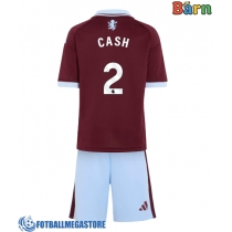 Fotballdrakt Barn Aston Villa Matty Cash #2 Hjemmedraktsett 2026-27 Kortermet (+ Korte bukser)